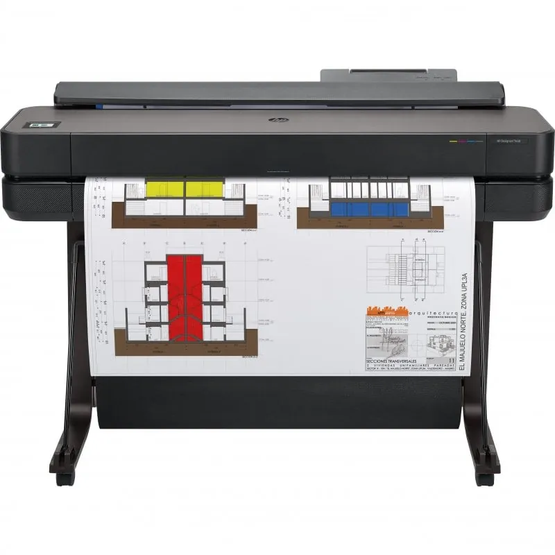 HP DesignJet T650 36" Impresora de Inyección Gran Formato 5HB10A