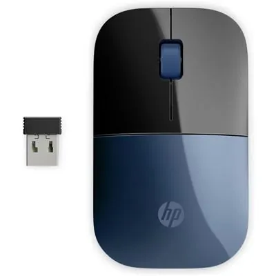 HP Z3700 Ratón Óptico Inalámbrico 1200 DPI Azul 7UH88AA