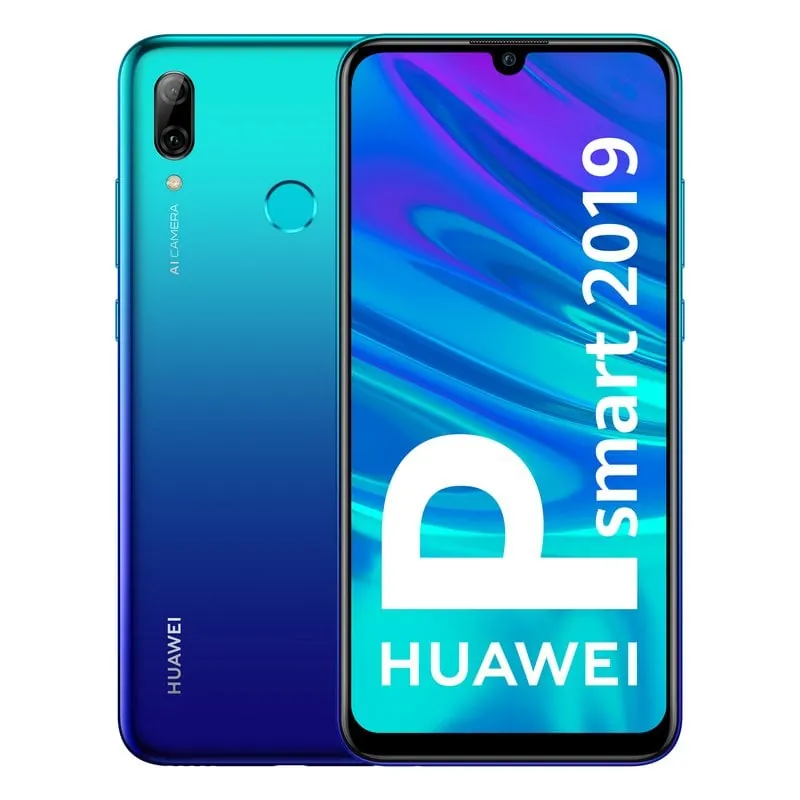 Huawei P Smart 2019 3GB/64GB Dual Sim Aurora Blue Libre 51093XAT