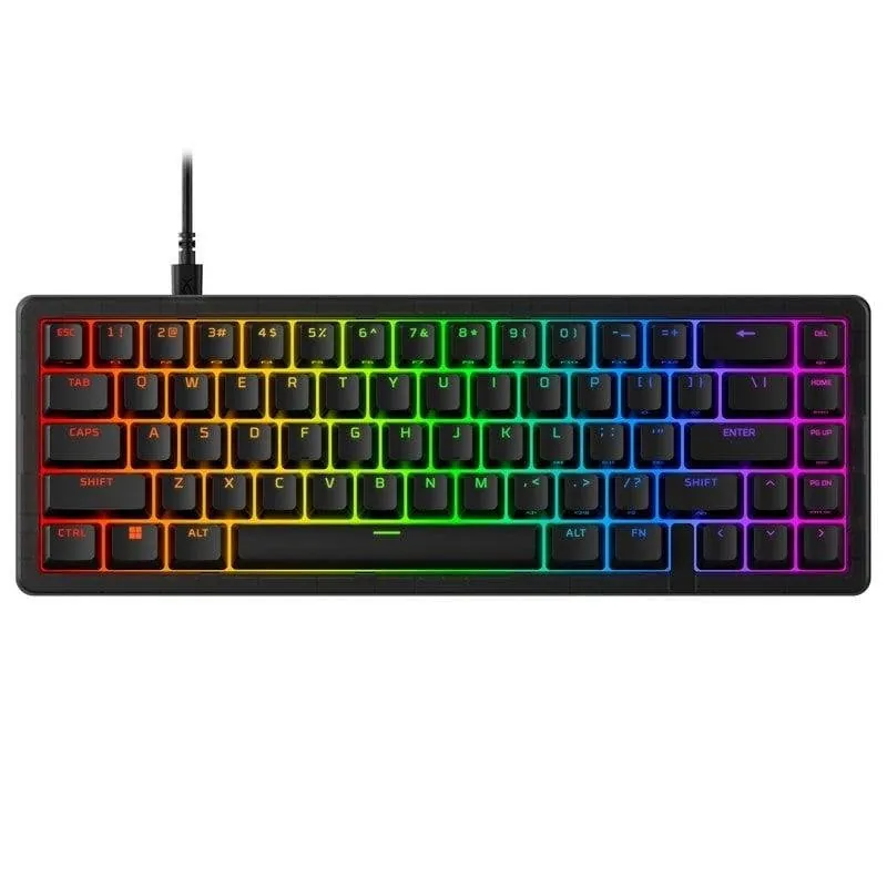 HyperX Alloy Origins 2 65% Teclado mecánico compacto hot-swappable RGB switch red Layout ES B4QS3AA#ABE