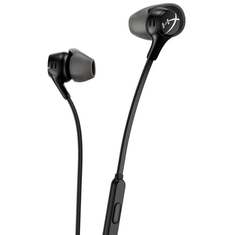 HyperX Cloud EarBuds II Auriculares Gaming Intraurales con Micrófono Negros 70N24AA