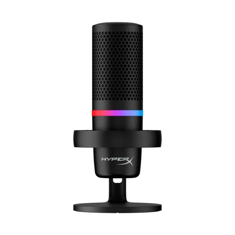 HyperX DuoCast Micrófono USB RGB Negro 4P5E2AA