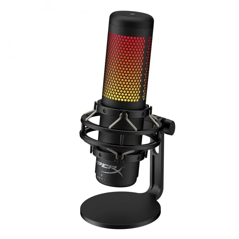 HyperX Quadcast S Micrófono Condensador USB Autónomo RGB HMIQ1S-XX-RG/G