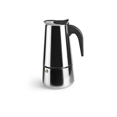 Ibili Cafetera Italiana 4 Tazas Acero Inoxidable 611004