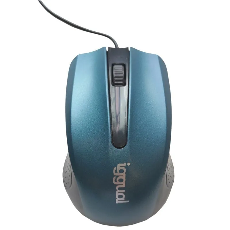 Iggual Com-Ergonomic-RL Ratón Óptico 800DPI Azul IGG317549