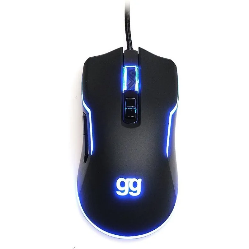Iggual OPAL 7D Ratón Gaming RGB 7200DPI Negro IGG317990