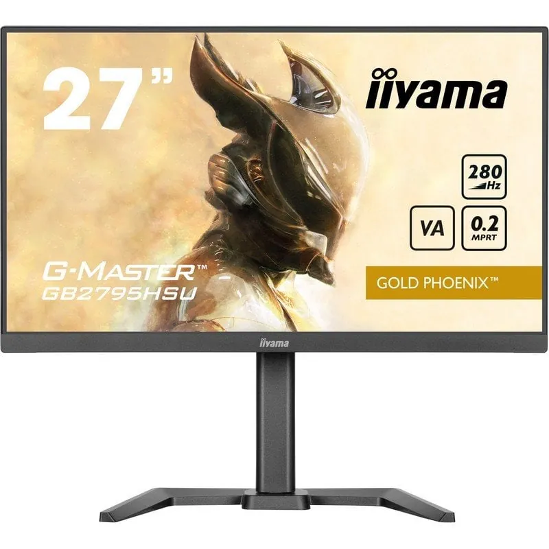 iiyama G-Master GB2795HSU-B1 27" VA FullHD 280Hz 0.2ms FreeSync USB-A Altavoces Altura Ajustable GB2795HSU-B1
