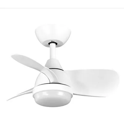 Iluminashop 305321 Ventilador de Techo LED Verano e Invierno con Mando a Distancia 24W Blanco 305321