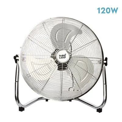 Iluminashop Ventilador Industrial 120W Cromo 349588