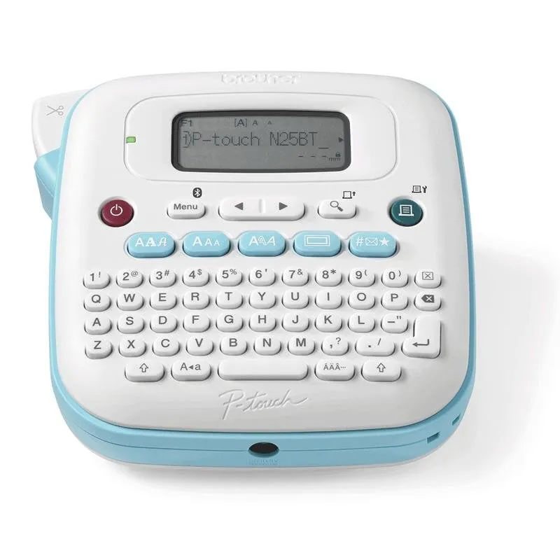 Impresora de etiquetas Bluetooth Brother PT-N25BT con pantalla LCD y corte manual PTN25BTR