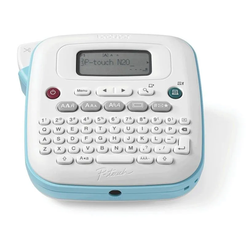 Impresora Etiquetas Portátil Brother PT-N20 LCD Corte Manual Apagado Automático PTN20R