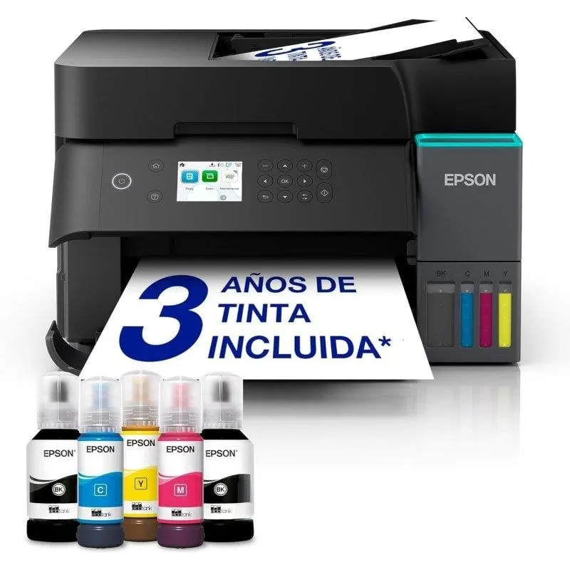 Impresora Inyección de tinta Wi-Fi Epson EcoTank ET-3950 multifunción dúplex C11CL43402