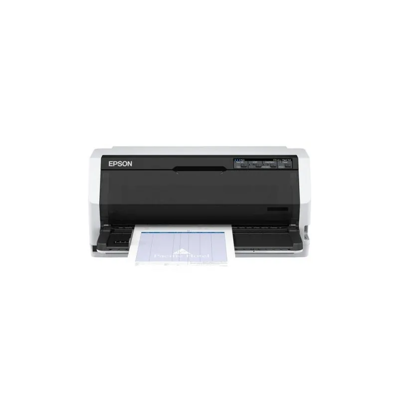 Impresora Matricial Paralelo USB Epson LQ-690II 24 pines hasta 7 copias y multi-códigos C11CJ82401