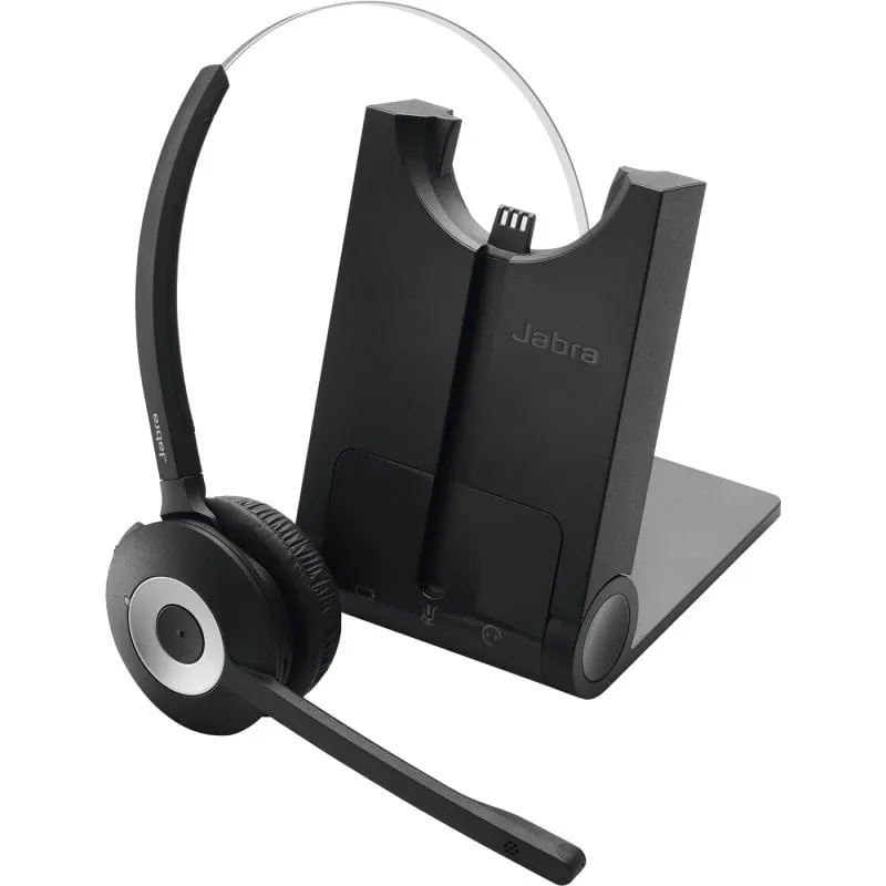 Jabra Pro 930 UC Auricular Inalámbrico DECT USB para Oficina Negro 930-25-509-101