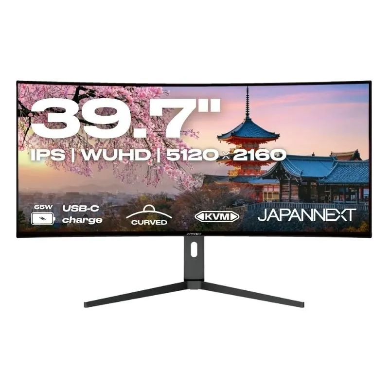 JAPANNEXT JN-5X40 39.7" LED IPS UltraWide UltraHD 4K FreeSync Curva USB-C JN-5X40