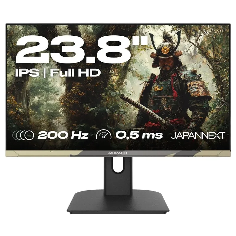 JAPANNEXT JN-IPS238FHD200F-HSP-Camo 23.8" IPS FullHD 200Hz HDR10 FreeSync JN-IPS238FHD200F-HSP-Camo