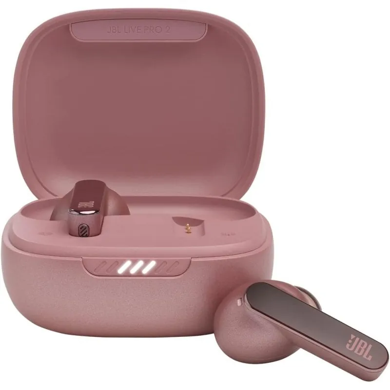 JBL Live Pro 2 Auriculares Inalámbricos TWS con Cancelación Adaptativa de Ruido Rosados JBLLIVEPRO2TWSROS