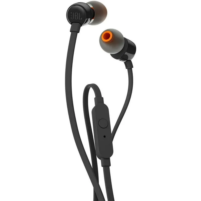 JBL T110 Auriculares con Micrófono Negro JBLT110BLK