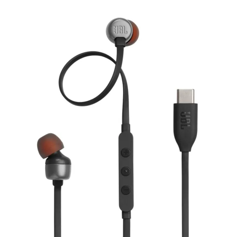 JBL Tune 310C Auriculares USB-C Negros JBLT310CBLK