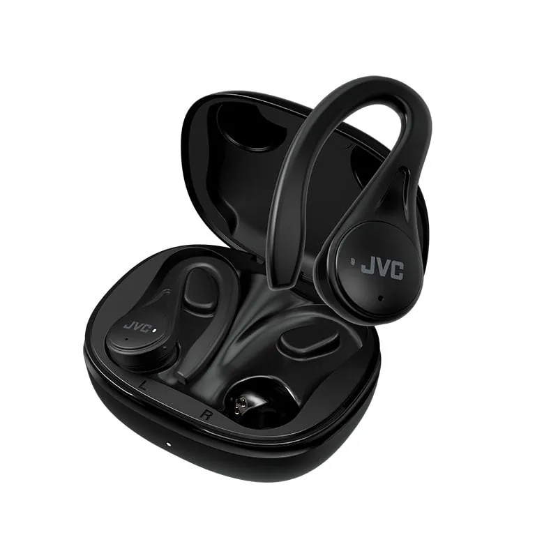 JVC HA-EC25T Auriculares Deportivos Inalámbricos Negros HA-EC25T-B-U
