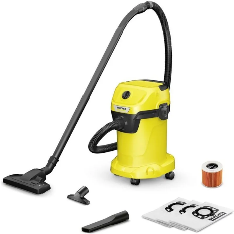 Karcher WD 3 Home Aspiradora Sólidos/Líquidos 1000W 1.628-120.0
