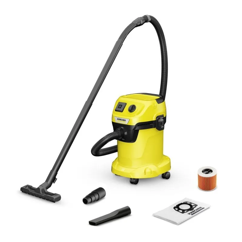 Karcher WD 3 P Aspiradora Sólidos/Líquidos 1000W 1.628-170.0