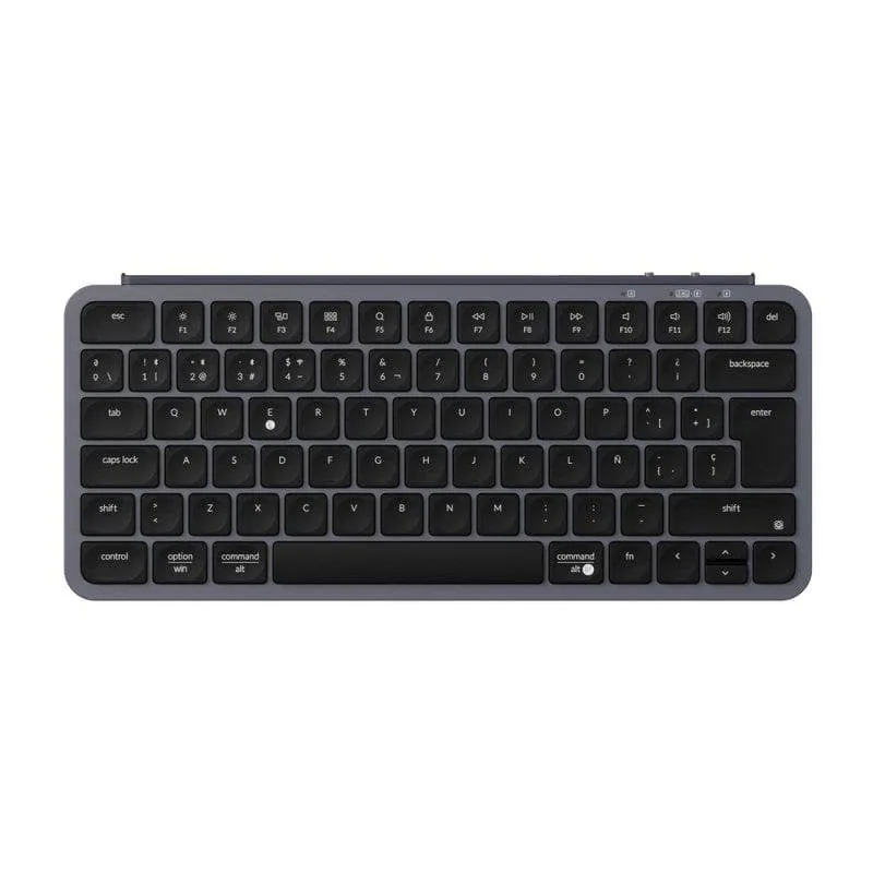 Keychron B1 Pro Teclado Mecánico Inalámbrico Bluetooth Multidispositivo Gris B1P-K1-ES