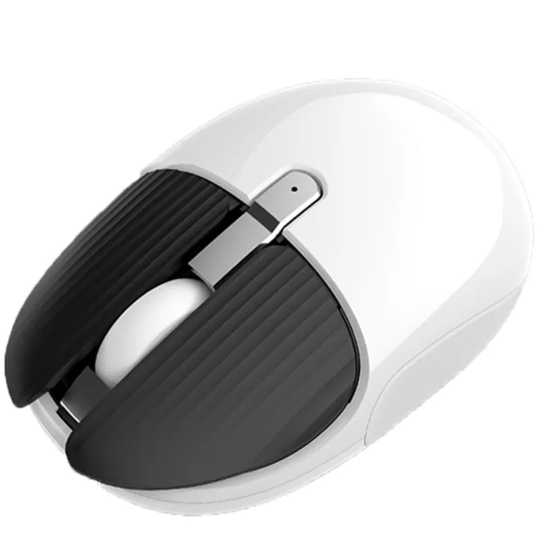 Kinsi M106 Ratón Óptico Inalámbrico Silencioso 1200DPI Blanco T6-97032343-02