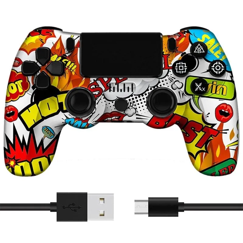 Kinsi P4YXSB Gamepad Compatible con PS4 Llama 01-P4YXSB06A