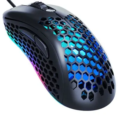 Klack GK540 Ratón Gaming RGB Negro RATONG540