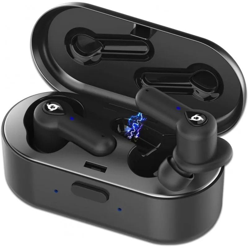 Klim Pods Auriculares Bluetooth Negros M06