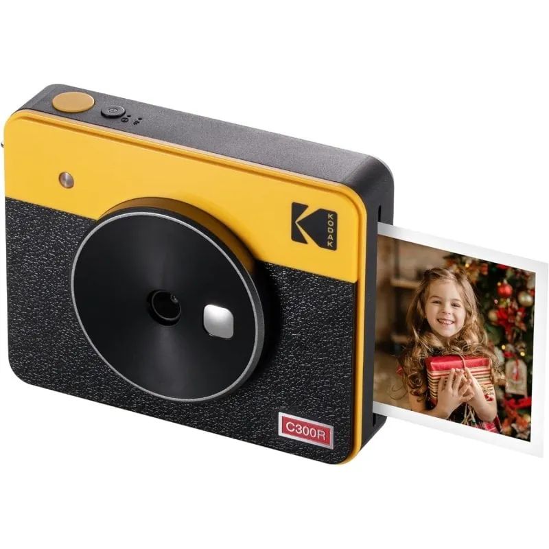 Kodak Mini Shot 3 Retro Cámara + Impresora Fotográfica Instantánea 2 En 1 Amarilla 0192143001393