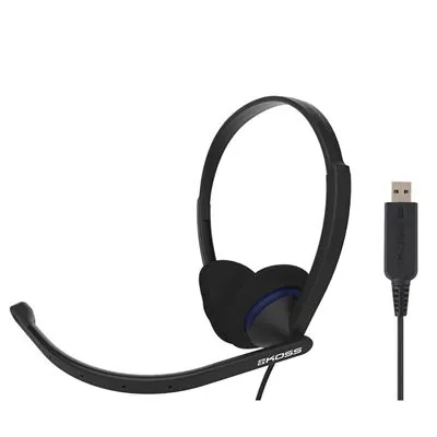 Koss CS200 USB Auriculares con Micrófono Negros KOSS-194393