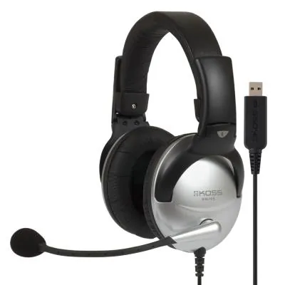 Koss SB45 USB Auriculares con Micrófono Grises KOSS-178201
