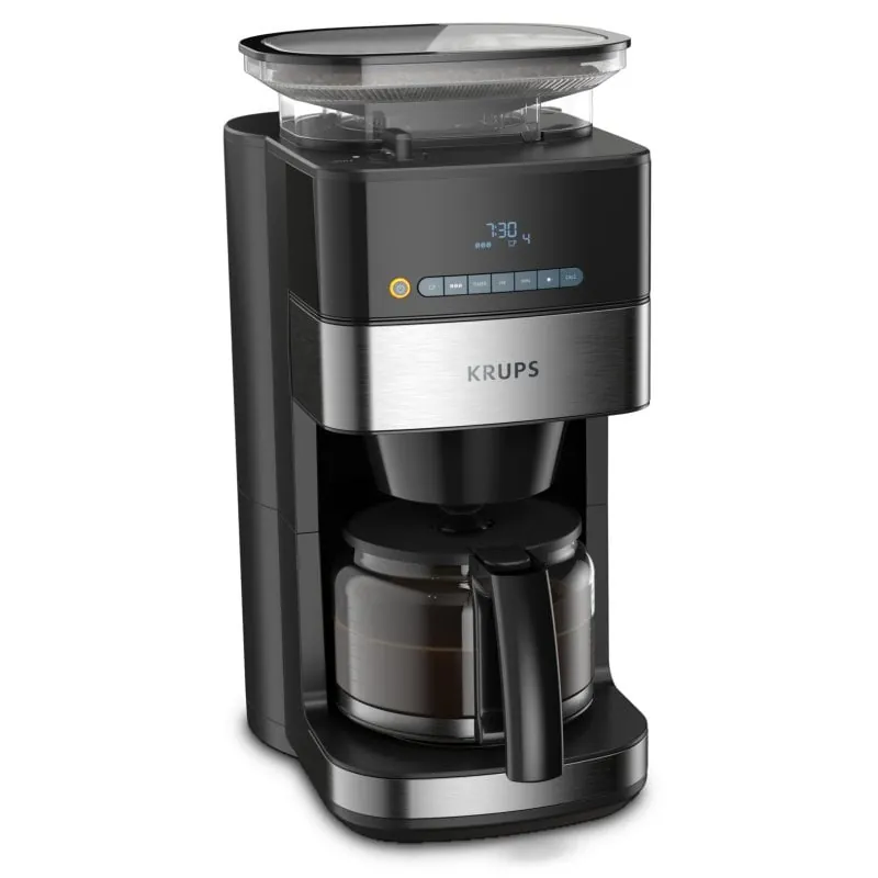 Krups Grind and Brew Cafetera de Filtro con Molinillo KM832810