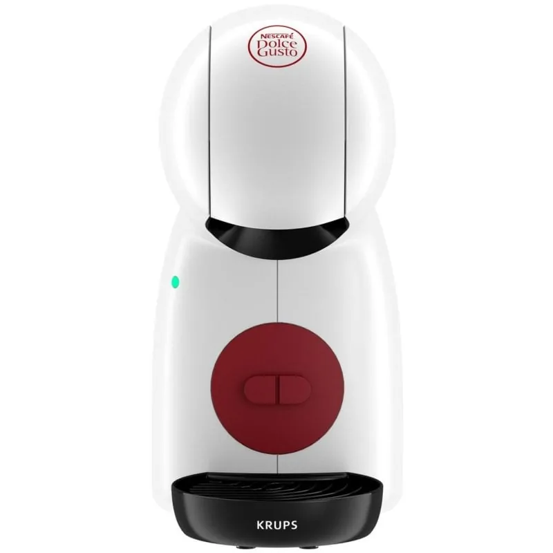 Krups Nescafé Dolce Gusto Piccolo XS KP1A31P16 Cafetera de Cápsulas Multibebida 15 Bares Blanca KP1A3110