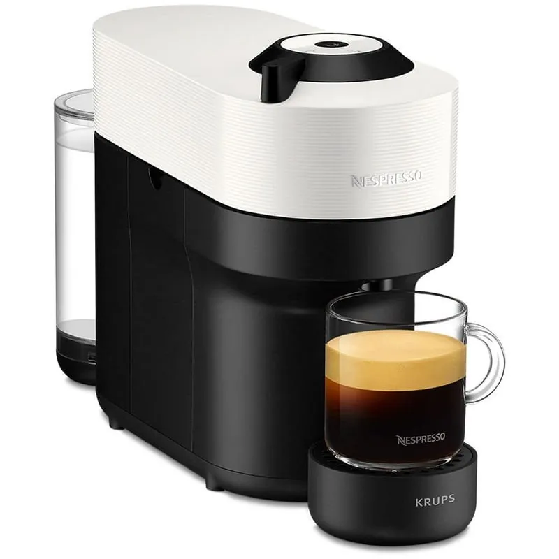 Krups Vertuo Pop Cafetera Nespresso Verde Blanca XN9201P3