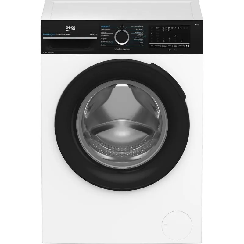 Lavadora Beko BM3WFU41041W 10kg Carga Frontal 1400rpm A Blanca Tecnología EnergySpin Hygiene+ BM3WFU41041W