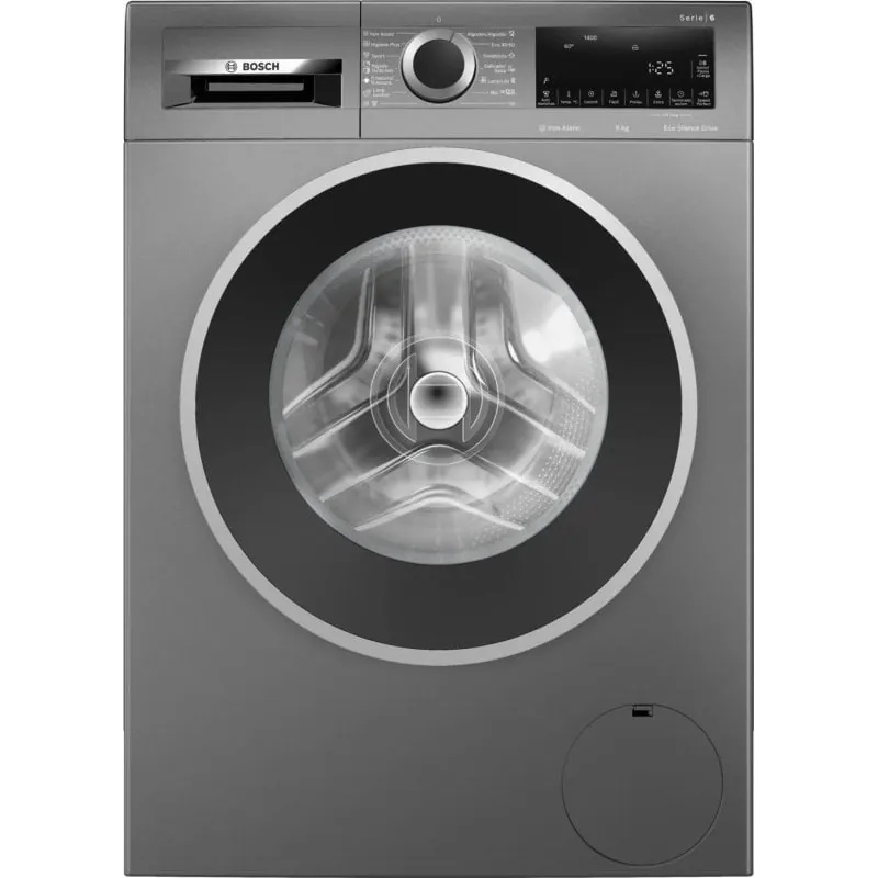 Lavadora Bosch WGG244ZRES 9kg Carga Frontal 1400rpm A Gris Inox con i-DOS y SpeedPerfect WGG244ZRES