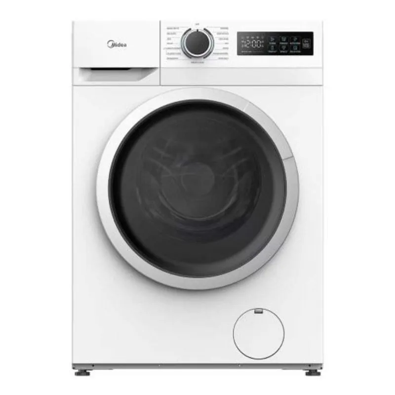 Lavadora Midea MF110W100BA10/W-ES Carga Frontal 10kg 1.400rpm A Blanca con Vapor y Power Mix MF110W100BA10/W-ES