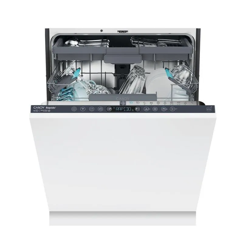 Lavavajillas Candy RapidÓ CI 6B4S1PSA 16 Cubiertos B Maxi Tub Wi-Fi Quick 35' 32901585