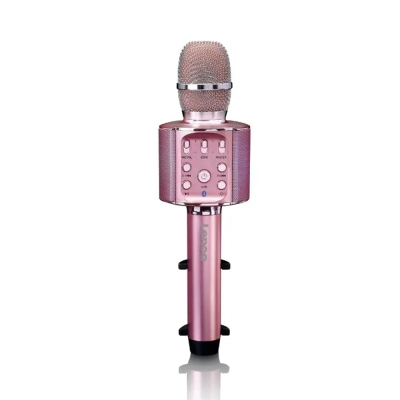 Lenco BMC-090 Micrófono para karaoke Rosa BMC-090PK