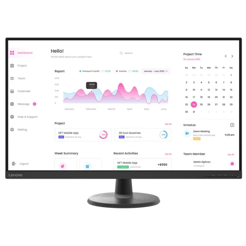 Lenovo D32-40 31.5" LED FullHD 66FCGAC2EU