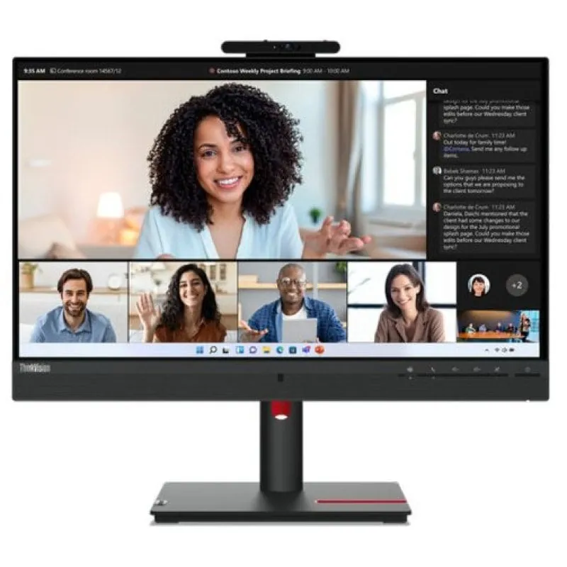 Lenovo T24mv-30 23.8" LED IPS FullHD 75Hz Webcam USB-C 63D7UAT3EU