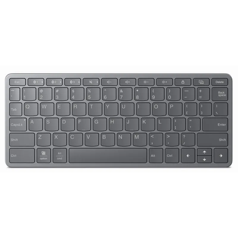 Lenovo Teclado Inalámbrico Multidispositivo para Android/PC/iOS ZG38C05816