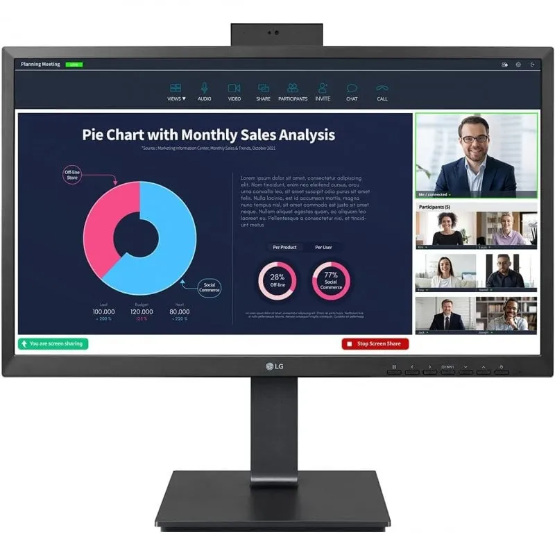 LG 24BP750C-B 23.8" LED IPS FullHD 75Hz USB-C 24BP750C-B