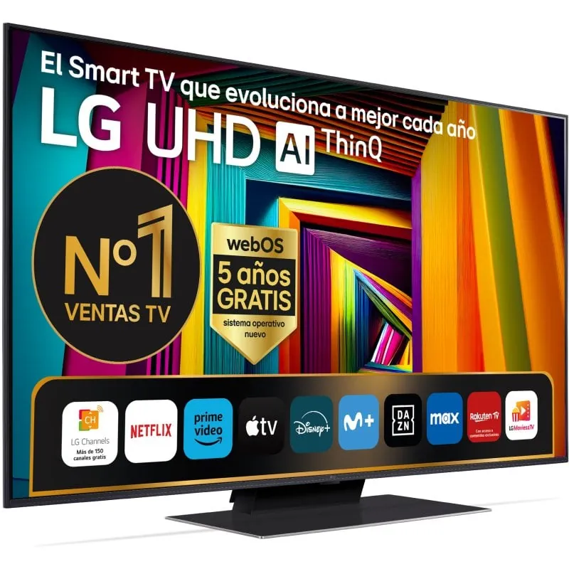 LG 43UT91006LA 43" LED UltraHD 4K HDR10 Pro WebOS24 AI ThinQ 43UT91006LA.AEU