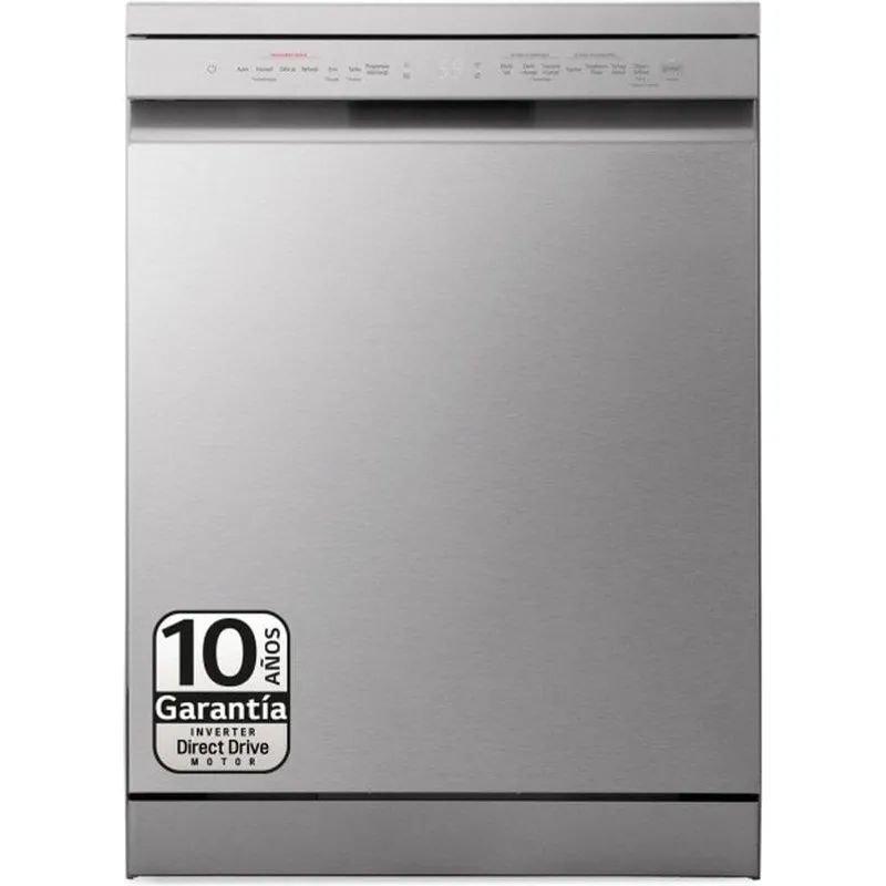 LG DF243FVS.APYQEES Lavavajillas Capacidad 14 Cubiertos D Acero Inoxidable Antihuellas DF243FVS.APYQEES