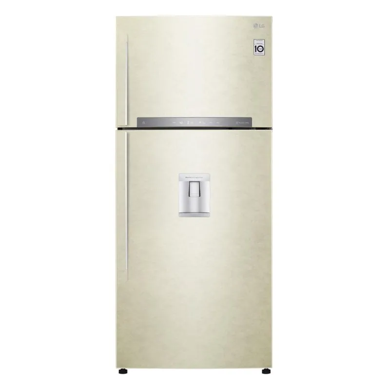 LG GTF744SEPED Dos puertas 180cm 509L E Beige DoorCooling+ Total No Frost Dispensador Agua GTF744SEPED.ASEQEUZ
