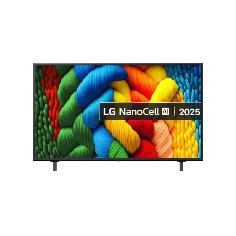 LG NanoCell 50NANO80A6B 50" 4K Ultra HD Smart TV Wifi Negro 50NANO80A6B.AEU